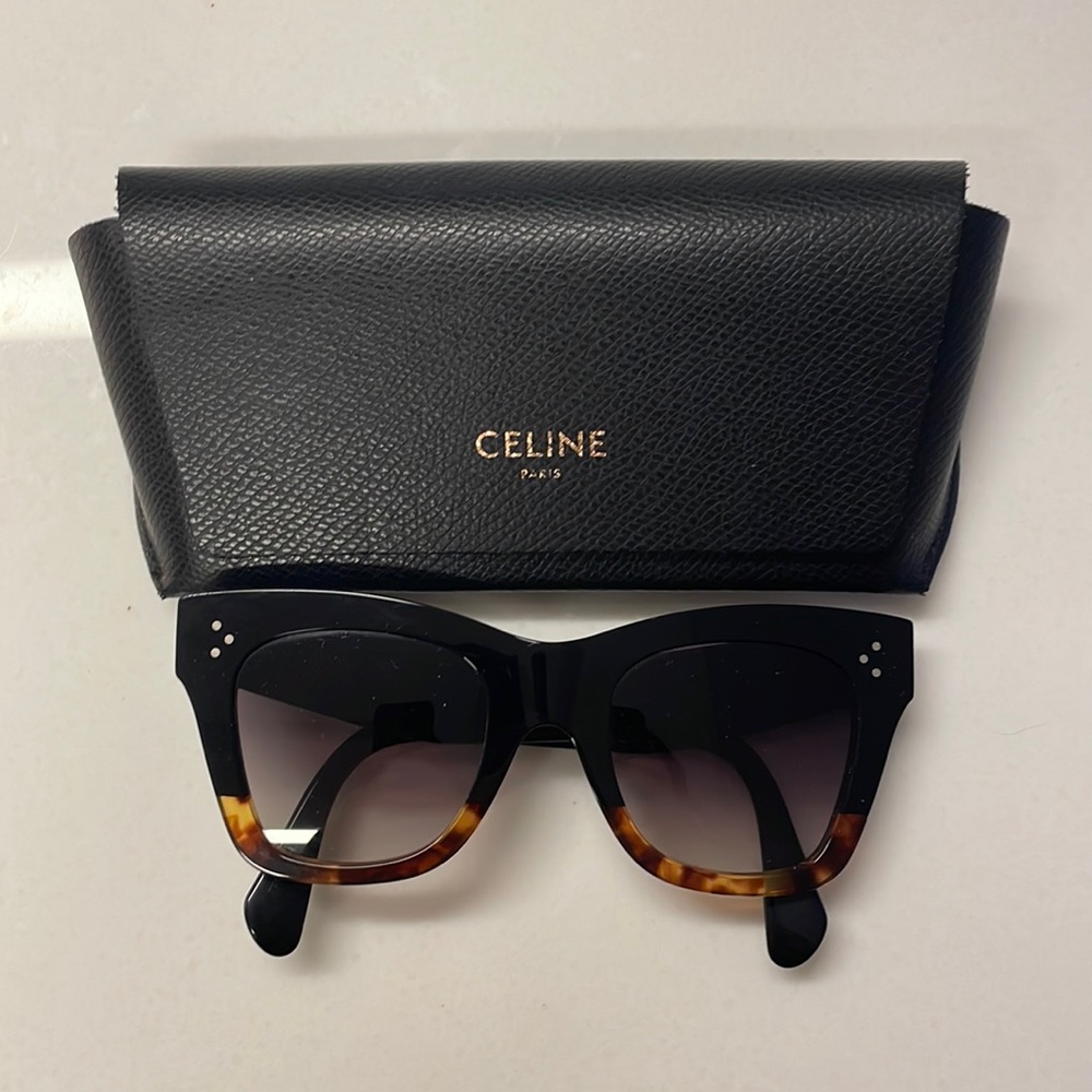 Celine 50mm square sunglasses